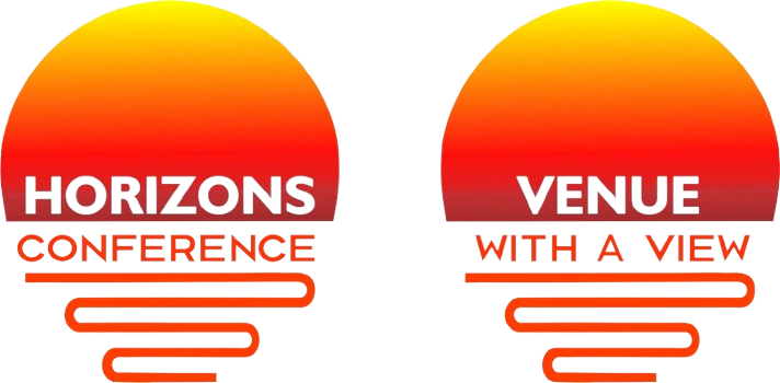 Venue With A View and Horizons Conference logos